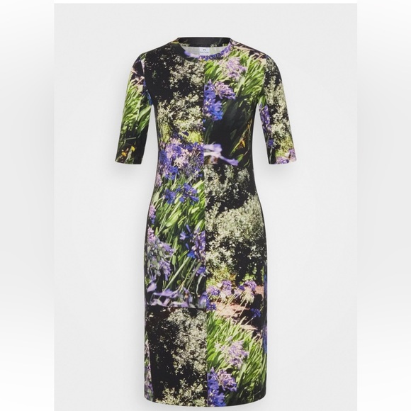 Paul Smith women’s “Agapanthus” jersey print dress Size XS - Picture 12 of 17
